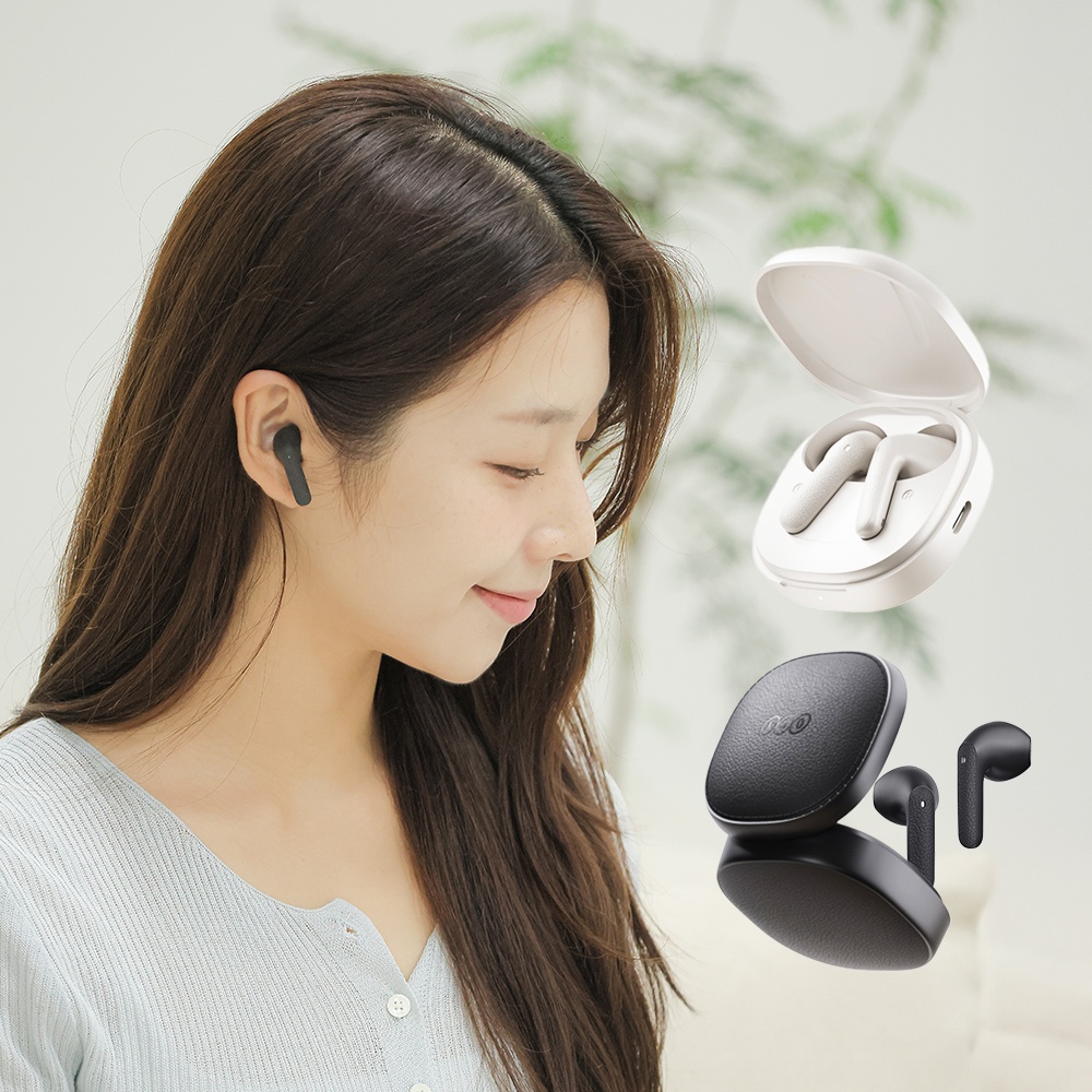 NEW QCY 큐씨와이 AIR 초경량 가 성비 음질좋은 블루투스 무선 이어폰 오픈형 솔직 사용 후기