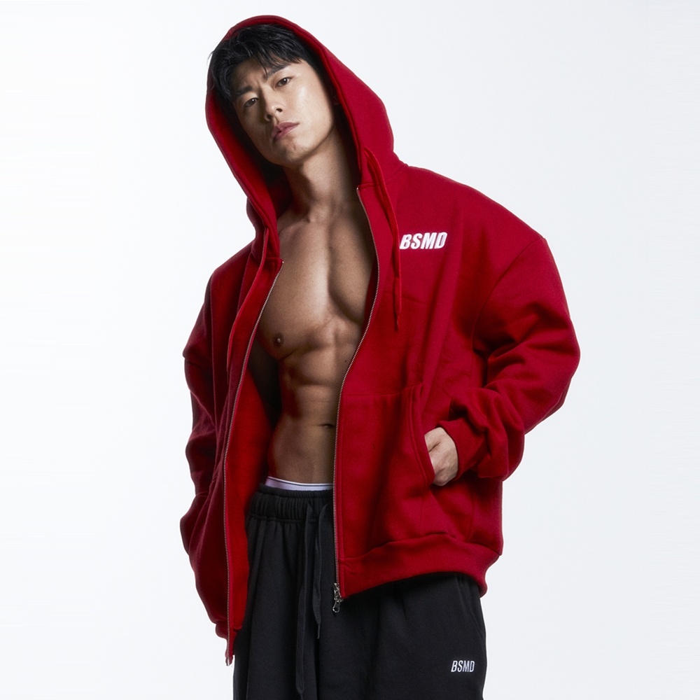 “비스트모드 4컬러 기모 후드집업 헬스 오버핏 짐웨어 긴팔 티셔츠 BSMD” 솔직 사용 후기