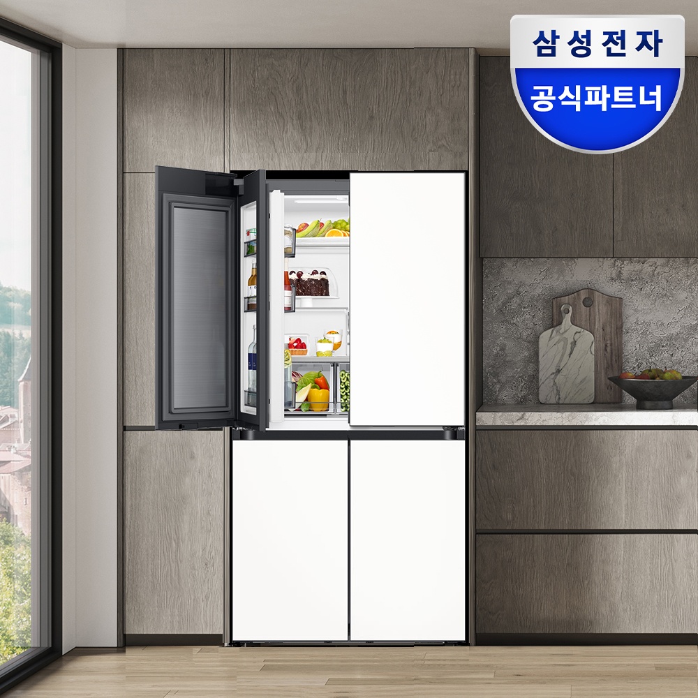 삼성 비스포크 AI 냉장고 25년형 4도어 키친핏Max RM70F63M2Z 푸드쇼케이스 솔직 후기